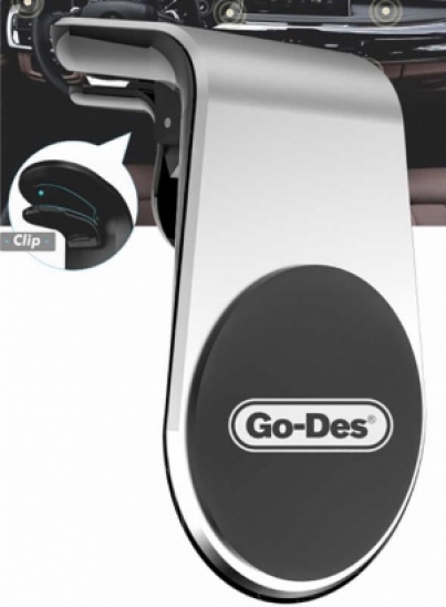 Go Des GD-HD633 Mıknatıslı Araç Telefon Tutucu - Siyah