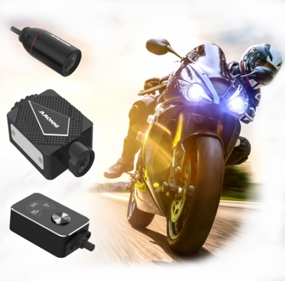 Innovv K5 Motorsiklet ATV Çift Kameralı 1080P Kayıtlı Çekim Kamerası - Siyah