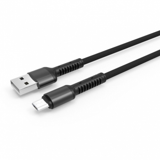 Zore LS64 Micro USB Hızlı Şarj Data Kablosu 2m - Siyah