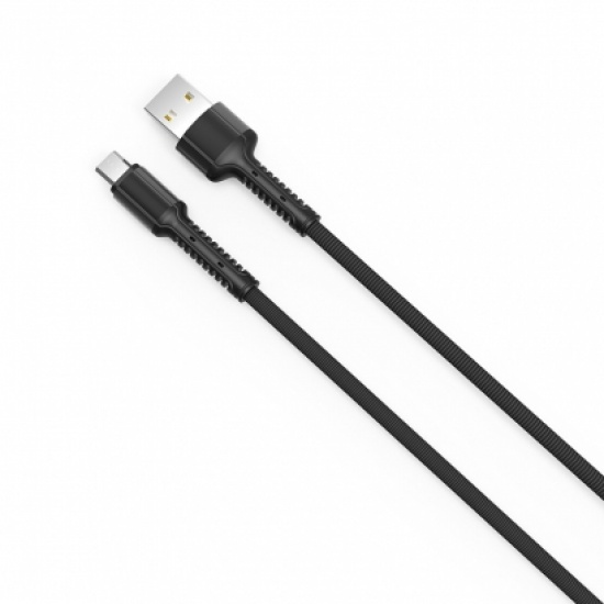 Zore LS65 Micro USB Hızlı Şarj Data Kablosu 3m - Siyah
