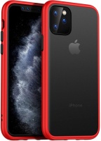 Benks Apple iPhone 11 Pro Kılıf Arkası Mat Magic Smooth Drop Resistance Kapak - Kırmızı