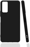 Samsung Galaxy M52 Kılıf Zore Biye Mat Esnek Silikon - Siyah