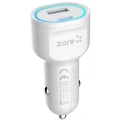 Zore CC-02 Hızlı Şarj Özellikli LED Işıklı QC 3.0 USB-A ve Type-C PD Araç Şarj Başlığı PD 20W