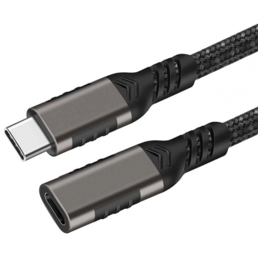 Zore Extension USB3.2 Type-C PD Uzatma Kablosu 100W 20Gbps 4K@60Hz 3 Metre