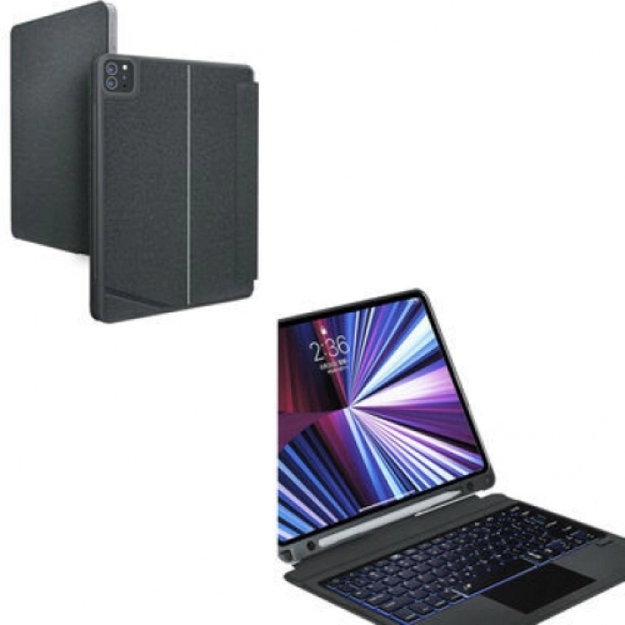 Apple iPad 10. Nesil 2022 10.9 Wiwu Mag Touch Klavyeli Standlı Kılıf