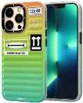 Apple iPhone 13 Pro Kılıf YoungKit The Secret Color Serisi Kapak - Yeşil