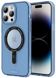 Apple iPhone 14 Pro Max Kılıf Magsafe Şarj Özellikli Youngkit Rock Serisi Kapak - Mavi