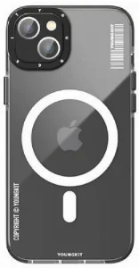 Apple iPhone 14 Kılıf Magsafe Şarj Özellikli YoungKit Exquisite Serisi Kapak - Siyah