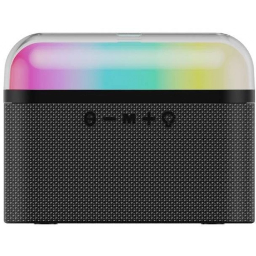 Wiwu P60 RGB Led Işıklı Thunder Wireless Bluetooth Speaker Hoparlör - Siyah