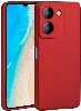 Vivo Y36 4G Kılıf Zore Premier Silikon Kapak - Kırmızı