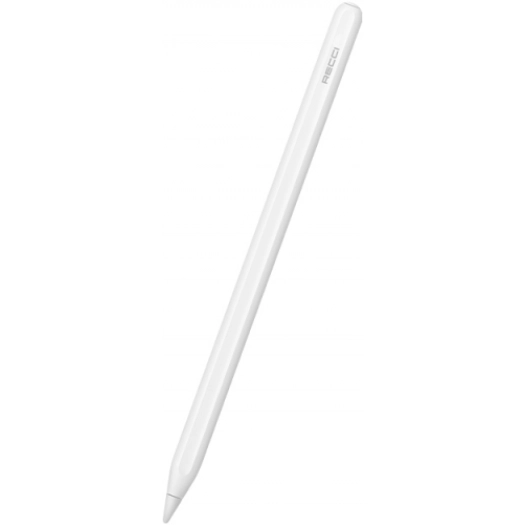 Recci RCS-S07 Dokunmatik Kalem Palm-Rejection Eğim Özellikli Çizim Kalemi - Beyaz