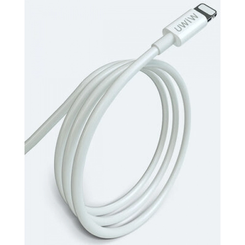 Wiwu G90 iPhone 20W Şarj PD To Lightning Kablo 1M - Beyaz