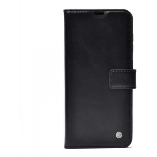 Vivo Y36 4G Kılıf Zore Kar Deluxe Kapaklı Kılıf - Siyah