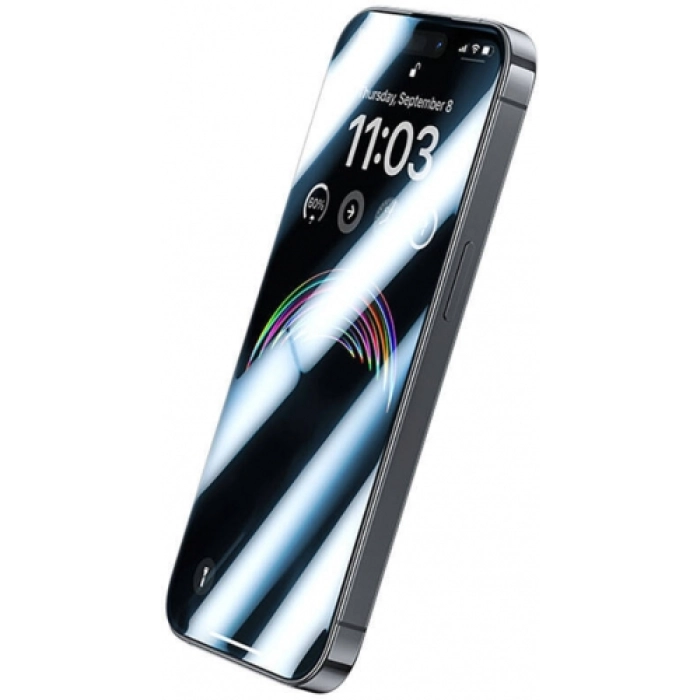 Apple iPhone 15 Plus (6.7) Benks Anti-Dust Toz Önleyici Özellikli Gaming Ekran Koruyucu - Siyah