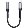 Recci RDS-A23 3.5mm to Lightning Audio Kablo - Gri