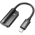 Recci RDS-A06 Lightning 2in1 Şarj ve Ses Adaptörü - Siyah