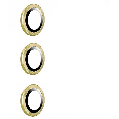 Samsung Galaxy S23 FE Kamera Lens Koruyucu Cam Filmi - Gold