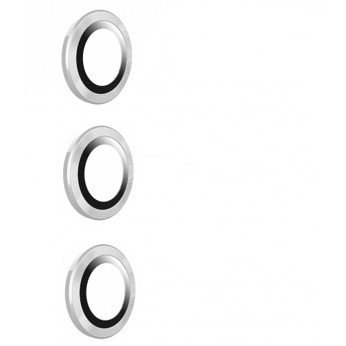 Samsung Galaxy S23 FE Kamera Lens Koruyucu Cam Filmi - Gümüş