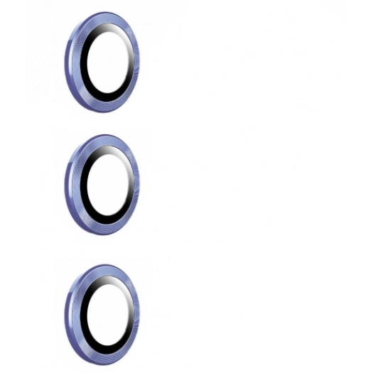 Samsung Galaxy S23 FE Kamera Lens Koruyucu Cam Filmi - Mavi Açık