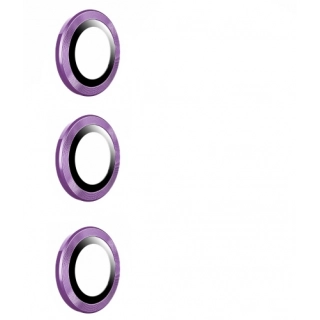 Samsung Galaxy S23 FE Kamera Lens Koruyucu Cam Filmi - Mor