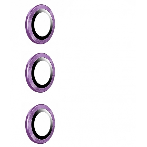 Samsung Galaxy S23 FE Kamera Lens Koruyucu Cam Filmi - Mor