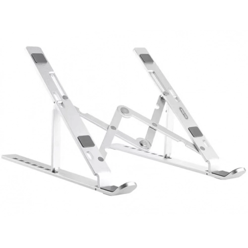 Go Des GD-HD883 Çok Fonksiyonlu 7 Kademeli Ayarlanabilir Dizüstü Laptop Standı - Gümüş