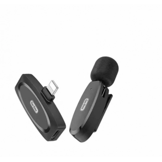 Go Des GD-WS301L Kablosuz Dijital Yaka Mikrofonu Seti - Siyah