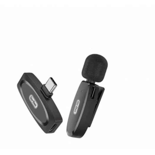 Go Des GD-WS301TC Kablosuz Dijital Yaka Mikrofonu Seti - Siyah