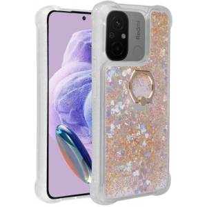 Xiaomi Redmi 12C Kılıf Zore Milce Kapak - Gold