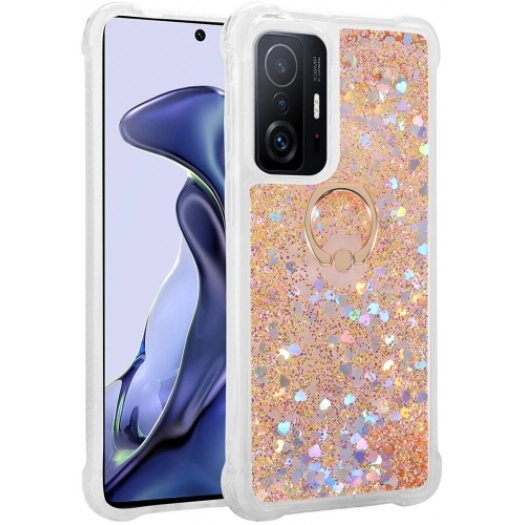 Xiaomi Mi 11T 5G Kılıf Zore Milce Kapak - Gold