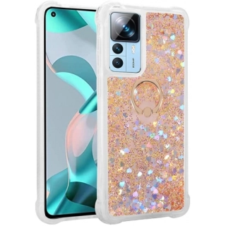 Xiaomi Mi 12T Pro Kılıf Zore Milce Kapak - Gold