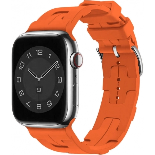 Apple Watch 40mm KRD-92 Silikon Kordon - Turuncu