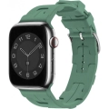 Apple Watch 44mm KRD-92 Silikon Kordon - Petrol Yeşil