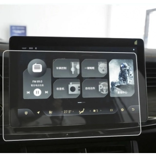 Skywell ET5 Ekran Koruyucu Araç Multimedya Temperli Cam Konsol Koruyucu - Şeffaf