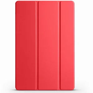 Galaxy Tab A9 Zore Smart Cover Standlı 1-1 Kılıf - Kırmızı
