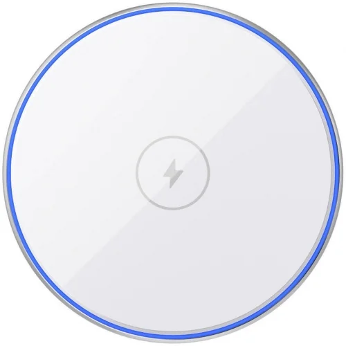 Wiwu Wi-W012 Quantus 15W Hızlı Şarj Özellikli Masaüstü Wireless Şarj Aleti - Beyaz