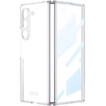 Galaxy Z Fold 6 Kılıf Zore Full Camlı Kıpta Kapak - Şeffaf