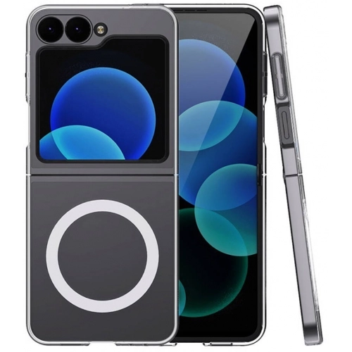 Galaxy Z Flip 6 Kılıf Zore Nitro Anti Shock Silikon - Şeffaf