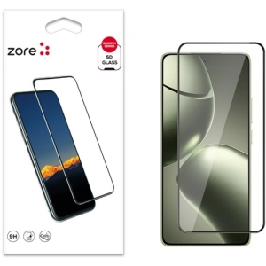 Xiaomi Mi 14T Kırılmaz Cam Tam Kapatan Kenarları Kırılmaya Dayanıklı Cam Ekran Koruyucu - Siyah