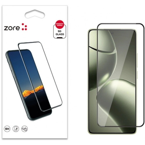 Xiaomi Mi 14T Kırılmaz Cam Tam Kapatan Kenarları Kırılmaya Dayanıklı Cam Ekran Koruyucu - Siyah