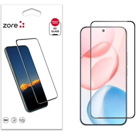 Honor 400 Kırılmaz Cam Tam Kapatan Kenarları Kırılmaya Dayanıklı Cam Ekran Koruyucu - Şeffaf