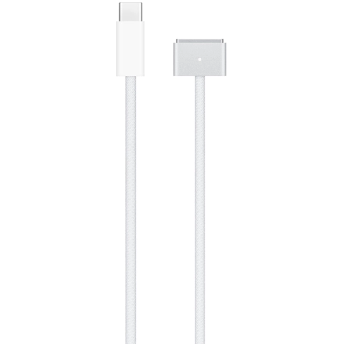 Zore 140W Type-C to MagSafe 3 Şarj Kablosu, MacBook Pro/Air Uyumlu, 2 Metre - Beyaz