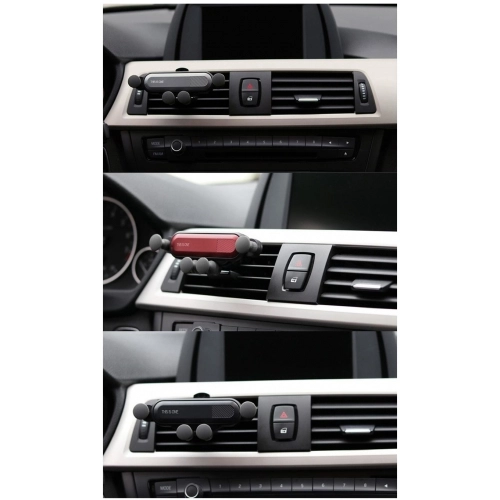 Ahtapot Otomatik Kavramalı Araç İçi Telefon Tutucu - Siyah