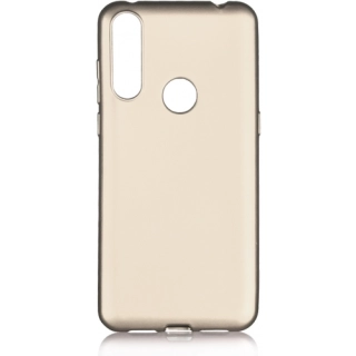 Alcatel 1s (2020) Kılıf İnce Soft Mat Renkli Esnek Silikon Kapak - Siyah