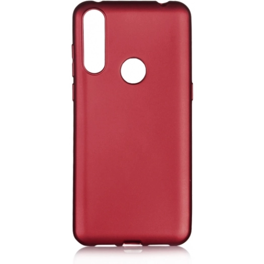 Alcatel 1s (2020) Kılıf İnce Soft Mat Renkli Esnek Silikon Kapak - Mürdüm