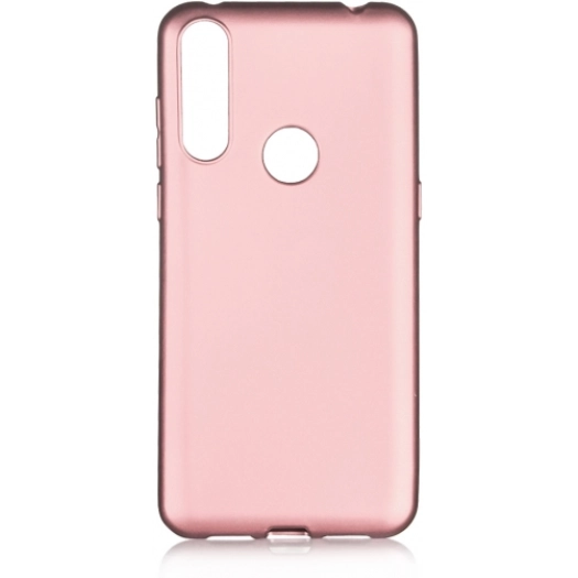 Alcatel 1s (2020) Kılıf İnce Soft Mat Renkli Esnek Silikon Kapak - Rose Gold