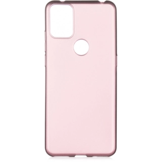 Alcatel 3x (2020) Kılıf İnce Soft Mat Renkli Esnek Silikon Kapak - Rose Gold