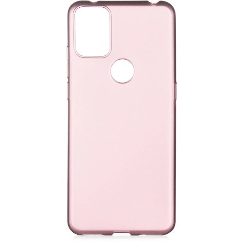 Alcatel 3x (2020) Kılıf İnce Soft Mat Renkli Esnek Silikon Kapak - Rose Gold
