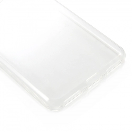 Alcatel 3x (2020) Kılıf Kamera Korumalı Esnek Silikon Kapak - Şeffaf