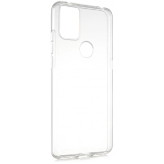 Alcatel 3x (2020) Kılıf Kamera Korumalı Esnek Silikon Kapak - Şeffaf